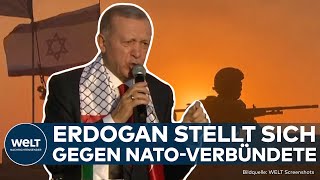 KRIEG GEGEN ISRAEL HamasMassaker Für Recep Tayyip Erdogan steht der Hauptschuldige fest [upl. by Nurav51]