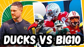 Will Dan Lanning and the Ducks D hold up against the BIG 10 Offenses [upl. by Ymmot285]