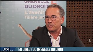 Grenelle du Droit 5  Thomas Baudesson candidat au cobâtonnat de Paris [upl. by Supen]