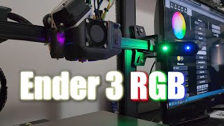 Ender 3 V2 Neo RGB Led install [upl. by Milford]