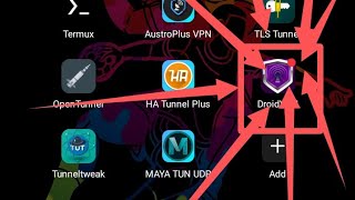 DROID VPN CURRENT SETTINGS ONE TAP TO CONNECT [upl. by Hinman]