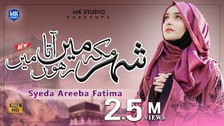 Ya Rabbana Irhamalana  Tere Ghar Ke Pheere Lagata Rahoo Main  Syeda Areeba Fatima  MK Studio Naat [upl. by Ahtenek]