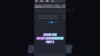 Dahua DVR Online Configuration  Part 3 cctv cctvcamera dahua [upl. by Adianes]