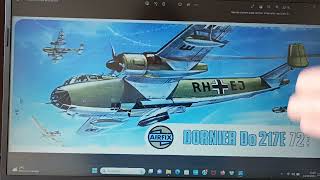 DORNIER DO 217 172 AIRFIX HISTORIA [upl. by Lennej]