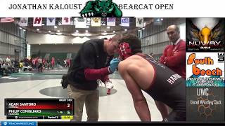 165lbs  Adam Santoro Cornell vs Philip Conigliaro Harvard [upl. by Arie]