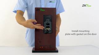 ZKTECO Smart Lock ML10BID Installation Guide [upl. by Corb720]