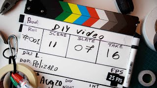 HOW I MADE MY DIY CLAPPERBOARD [upl. by Lemay]