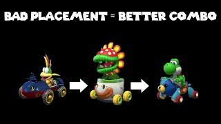 Mario Kart 8 Deluxe but every time I get a bad placement my combo gets better [upl. by Jacquet]