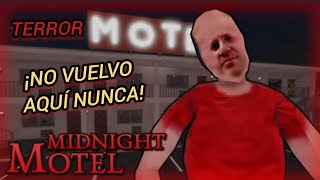 MIDNIGHT MOTEL  JUEGO de TERROR en ROBLOX [upl. by Burkley]