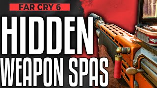 Far Cry 6 HOW TO GET SPAS 12 SHOTGUN  Secret Hidden Weapon SPAS 12 Location [upl. by Orozco]