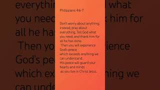 Philippians 467 NLTBibleVerse [upl. by Katee]