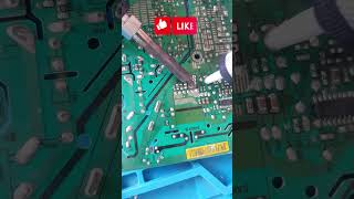 Lehim pompası kullanarak entegre nasıl sökülür soldering electronic [upl. by Nitsugua994]