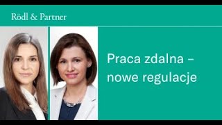 Praca zdalna – nowe regulacje Rödl amp Partner [upl. by Ronile]