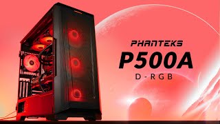 Phanteks P500A DRGB Review  Best Mid Tower Case [upl. by Annatsirhc22]