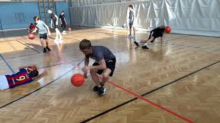 Basketball Dribbling Übungen Sportunterricht [upl. by Simmonds]