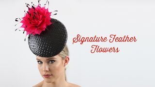 Signature Feather Flowers Course Preview [upl. by Gitlow]