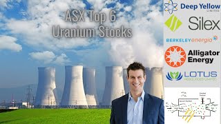 Top 6 ASX Uranium Stocks  DEV BVR 92E DYL MOM BOE [upl. by Tully]