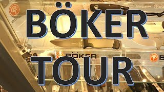 Shop Tour Series 15 Böker Messershop Solingen Germany [upl. by Zetnahs]