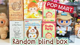 Random blind box POP MART  Hirono  labubu  pucky and Jotoys [upl. by Namlas106]