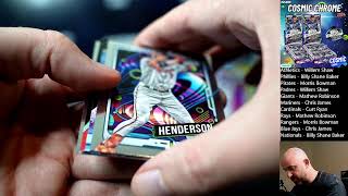 BREAK 241028 2024 TOPPS COSMIC CHROME BASEBALL HALFCASE 6 BOXES VERY POWERFUL [upl. by Valli]