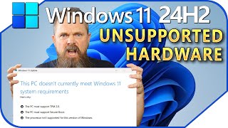 Upgrade or Install Windows 11 24H2 on ANY Computer [upl. by Lothario]