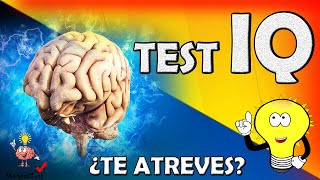 ¿Cuál es tu COEFICIENTE INTELECTUAL  CALCULA tu IQ  ¿Qué tan inteligente eres  MentalTest [upl. by Hudson]