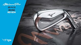 Mizuno Pro 243 Irons Review by TGW [upl. by Shafer]