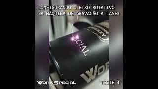 Configurando o eixo rotativo da WSFIBER 20W COM GABINETE [upl. by Singh]