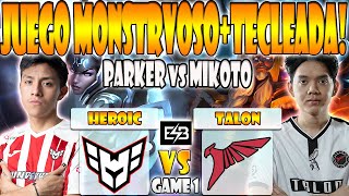 HEROIC VS TALON BO2GAME 1PARKER SCOFIELD VS MIKOTO AKASHIDREAMLEAGUE SEASON 2024DOTA 2  ESB [upl. by Cave578]