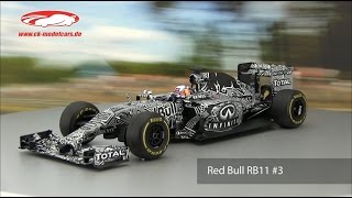 ckmodelcarsvideo Daniel Ricciardo Red Bull RB11 3 Test Car Formel 1 2015 Spark [upl. by Grunberg]