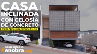 CASA con CELOSÍA DE CONCRETO y jardín interior  Obras Ajenas  Prisma Estudio [upl. by Gallard427]