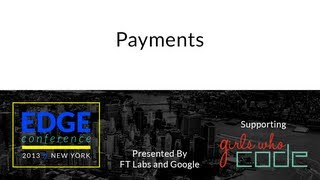 Edge Conf 2 Payments [upl. by Schulz]