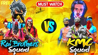 💥😱Raistar Vs KMC Squad🔥 4 Vs 4 Clash Squad  Must Watch 🔥🥵 GarenaFree Fire [upl. by Barbaraanne263]