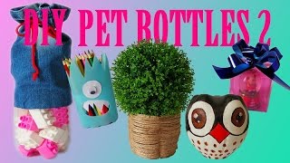 10 DIY Creative Ways to Reuse  Recycle Plastic Bottles PART 2 [upl. by Adamo]