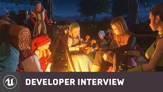 Dragon Quest XI by Square Enix  E3 2018 Developer Interview  Unreal Engine [upl. by Yv]