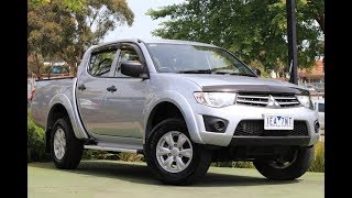 B7474  2014 Mitsubishi Triton GLX MN Manual 4x4 Walkaround Video [upl. by Leiva]