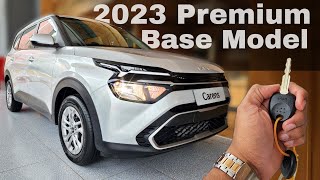 2023 Kia Carens Base Model Premium 7 Seater OnRoad Pice List Mileage Features [upl. by Annoyek]