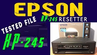 Epson XP245 EURO Resetter XP245 EURO Resetter Tested Worked 100 [upl. by Yeh]