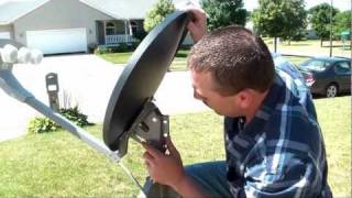 5 Setting Up the Receiver  Winegard Carryout Automatic Portable Satellite Antenna [upl. by Askari]