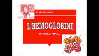 Structure et fonction de lhémoglobine [upl. by Gney]