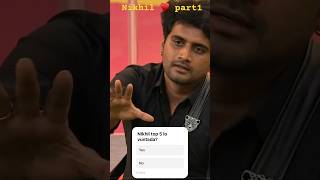 Nikhil love story part1 Bigg boss Telugu ytshorts viralshorts biggboss love nikhil trending [upl. by Sana859]