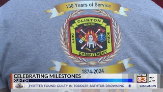 Clinton Fire Department IFA celebrate milestone anniversaries [upl. by Kuo]