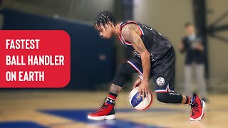 The Worlds FASTEST Dribbler  Harlem Globetrotters [upl. by Reinhard]