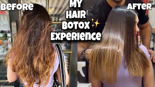 My Hair BOTOX journey  3 months update  Before After Results  Honest Review  Pricing amp Aftercare [upl. by Zelazny871]