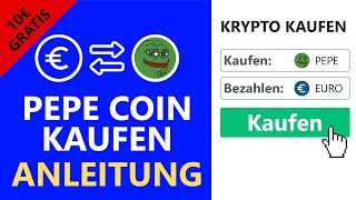 PEPE Coin kaufen ANLEITUNG ✅ SchrittfürSchritt Deutsch [upl. by Airotel869]