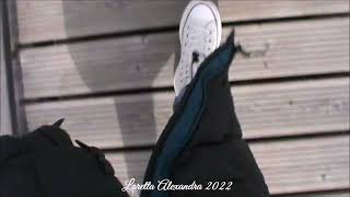 ASMR  Walk in parchment Converse Run Star Hike  Sounds of wooden floor  👟 [upl. by Portland323]