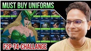 Day 1417  must buy uniforms for new players  marvel future fight [upl. by Yasnil]