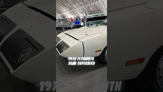 Check out that horn Can’t beat the 1970 Plymouth Hemi Superbird barrettjackson [upl. by Oshinski]