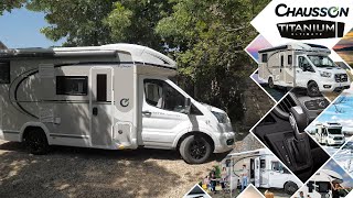 CAMPINGCARS CHAUSSON 2023 ☄️  Profilés Titanium Ultimate Série suréquipée amp numérotée 💎 [upl. by Solram]