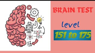 Brain test level 151 to 175  Brain test tricky levels  Brain test games [upl. by Ahsiyk]